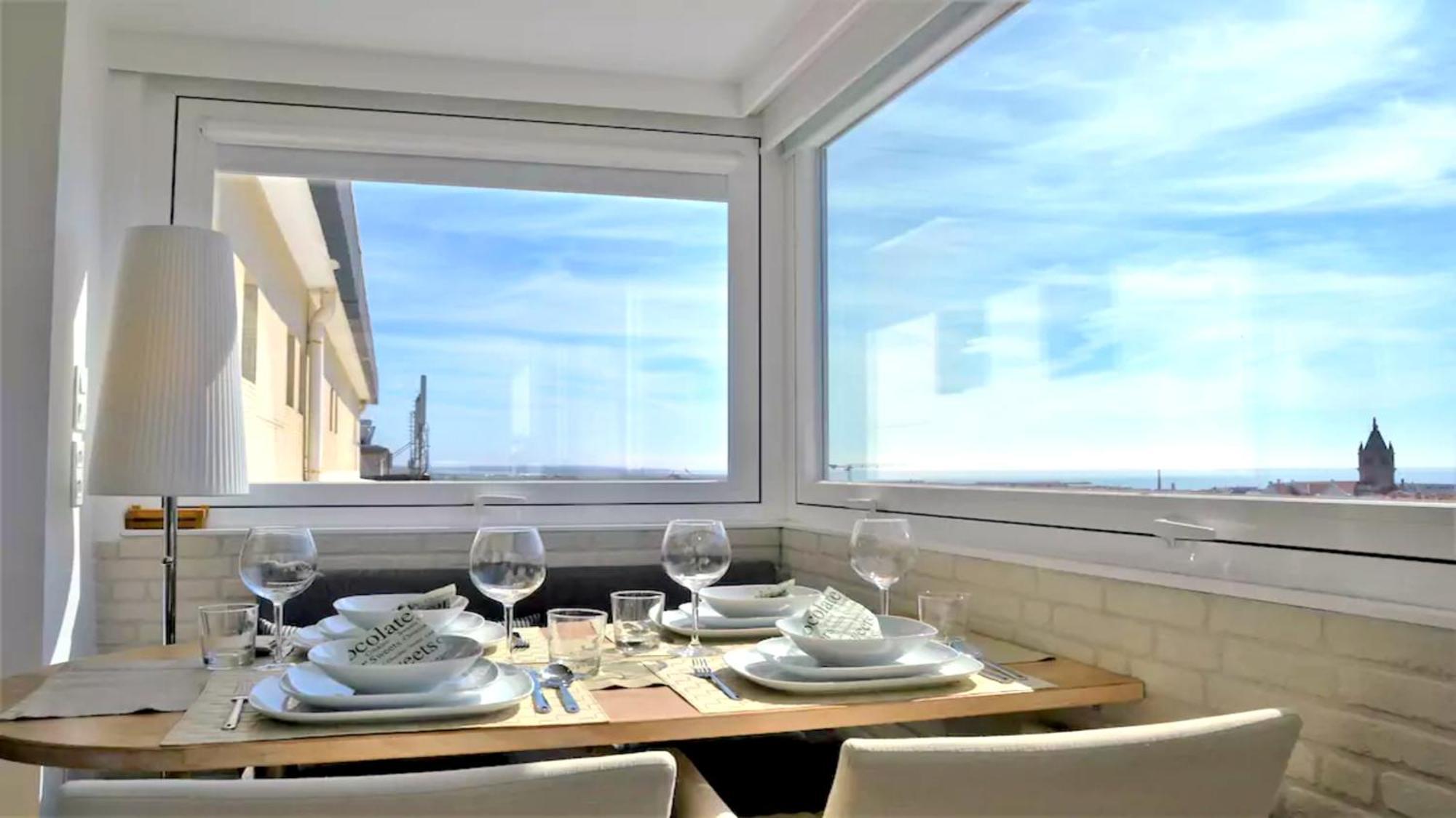 Ferienwohnung Panorama Penthouse Espinho  Zimmer foto