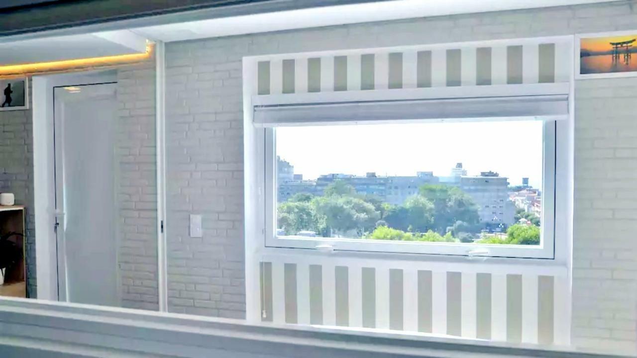 Ferienwohnung Panorama Penthouse Espinho  Exterior foto