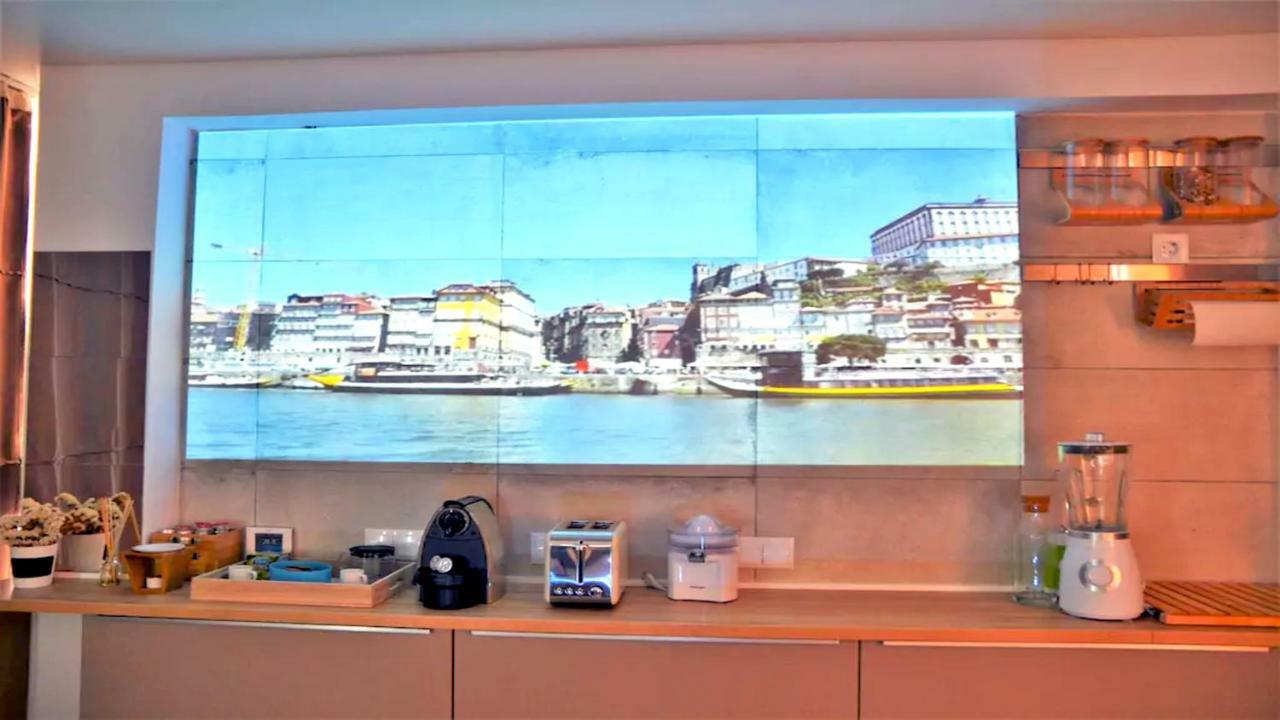 Ferienwohnung Panorama Penthouse Espinho  Exterior foto